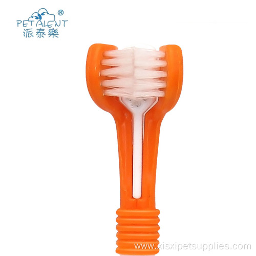 Pet dog teeth care products toothbrush set